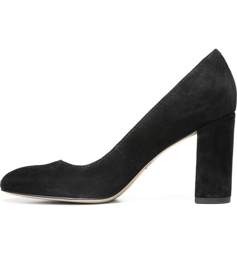 Franco Sarto Aziza Block Heel Pump - Petite Shoes
