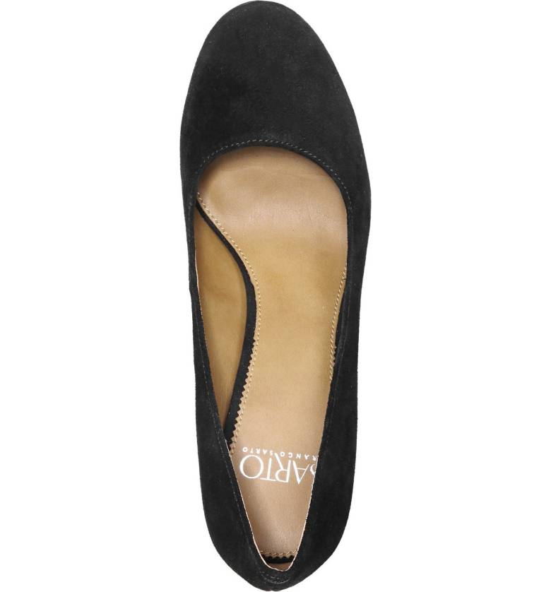 Franco Sarto Aziza Block Heel Pump - Petite Shoes