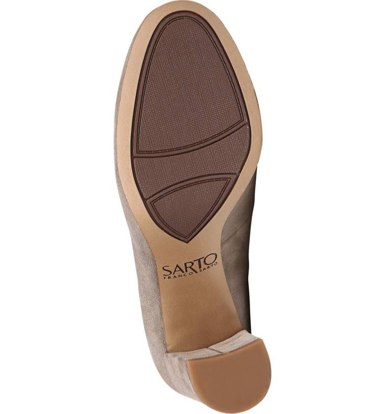 Franco Sarto Aziza Block Heel Pump - Petite Shoes