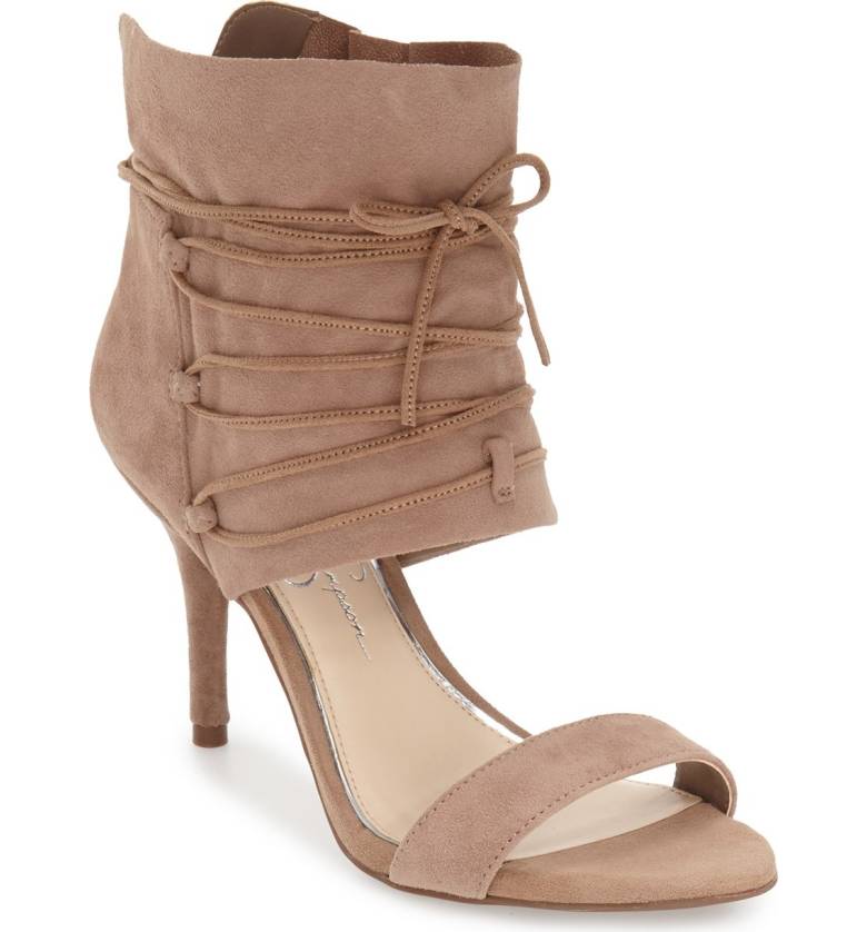 Jessica Simpson Madeena Ghillie Wrap Sandal - Petite Shoes
