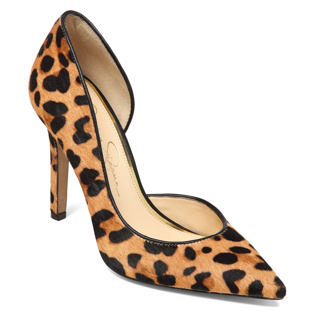 Jessica Simpson Claudete2 Leopard Pump - Petite Shoes