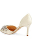 Badgley Mischka Candance Crystal Embellished d'Orsay Pump - Petite Shoes