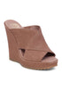 Vince Camuto Garton - Lug Sole Crisscross Strap Wedge - Petite Shoes